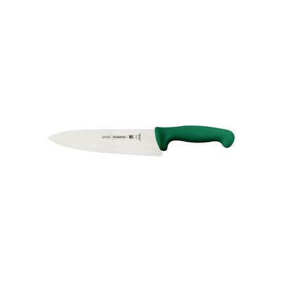 Professional Meat Knife With Stainless-Steel Blade And Green Polypropylene Handle 8"