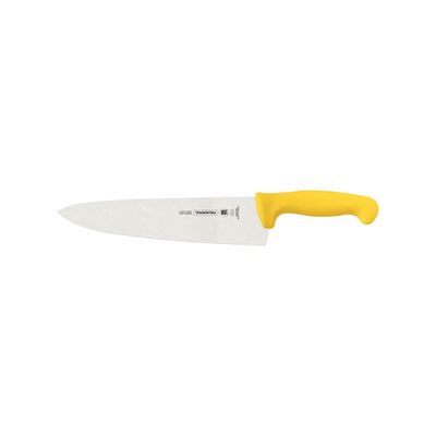 Professional Meat Knife With Stainless-Steel Blade And Yellow Polypropylene Handle 10"