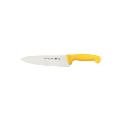 Professional 8" Meat Knife With Stainless-Steel Blade And Yellow Polypropylene Handle