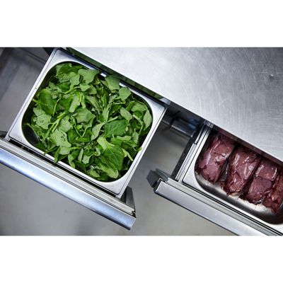 Gn 1/2 Stainless Steel Food Pan Without Handles, 150 Mm Deep - Steel 304