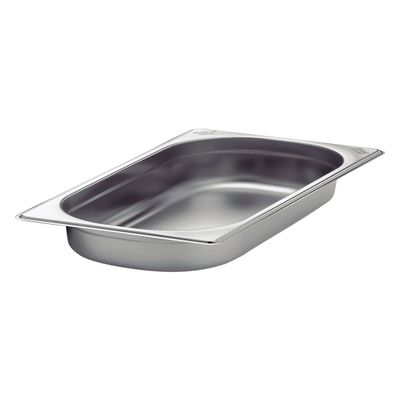 Gn 1/3 Stainless Steel Food Pan Without Handles, 20 Mm Deep -  Steel 304