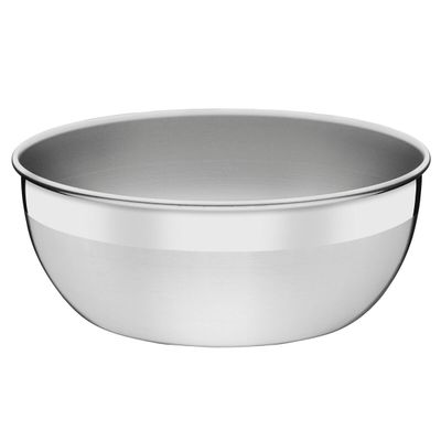 Freezinox Round Stainless Steel Container With Matte Finish, Without Lid, 28 Cm And 5.8 L
