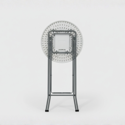 60CM Round Cocktail Table (White) – Ø60×110 cm