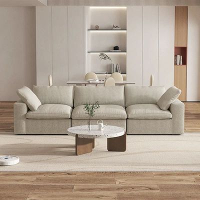 Minimalist Modular Sofa For Living Room - Apricot