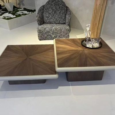 Solid Wood Coffee Tables Set 80cm