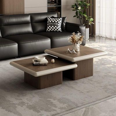 Solid Wood Coffee Tables Set 80cm