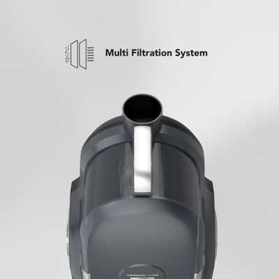 Carrera CRR332 Vacuum Cleaner 2000W, Multi-Layer Filter System, 2.5L Dust Cup Capacity, Copper Motor And Hepa Filter, Convenient Design, Easy To Clean, Perfect For Spotless Home, 2 Years Warranty  