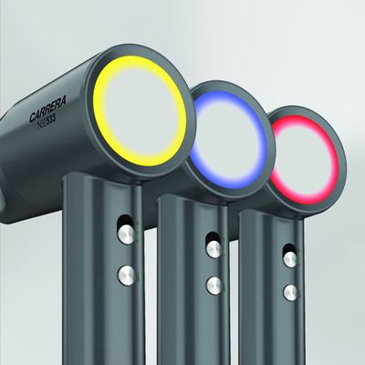 Carrera CRR533 Powerful Hair Dryer 1700W-2000W Power Boost High-Speed 110,000 Rpm Motor, 3 Speed & Heat Settings, Cool Shot & Led Display, Lightweight & Low Noise, Ideal For Salon, 2 Years Warranty