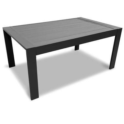 7-Seater Dark Grey Modern Aluminium Outdoor Sofa Set – Elegant, Durable & Comfortable