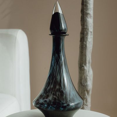 Cavo Glass Vase Tall L23xW20xH32 - Multi Color