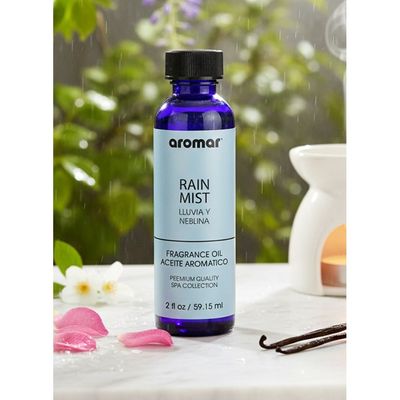 Aromar Spa Aromatic Oil – Rain Mist Fragrance, 59.15ml | Fresh Aqua-Inspired Essential Oil for Diffusers, Humidifiers & Candles | Clean, Dewy & Revitalizing Aroma for Home, Spa & Office