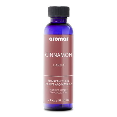 Aromar Spa Aromatic Oil – Cinnamon Fragrance, 59.15ml | Warm & Spicy Essential Oil for Diffusers, Humidifiers, and Candles | Cozy Home Scent for Relaxation, Energy & Comfort