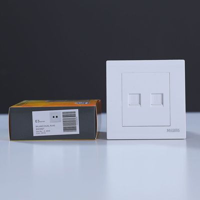 Milano Dual Data Outlet Cat6Mpw