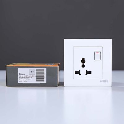 Milano 16A Universal Switched Socket Mpw