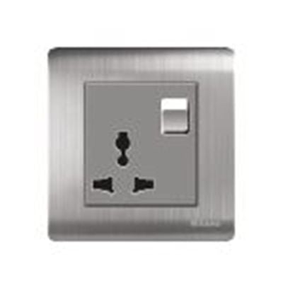 Milano 16A Universal Switched Socket Sl