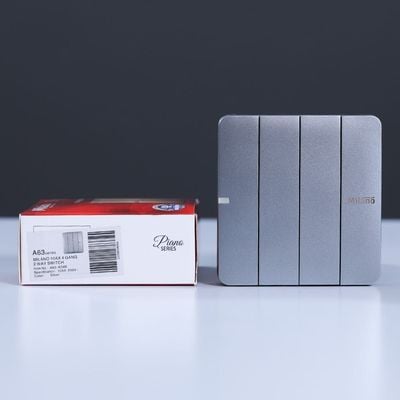 Milano 10A 4 Gang 2 Way Switch Sl Ps