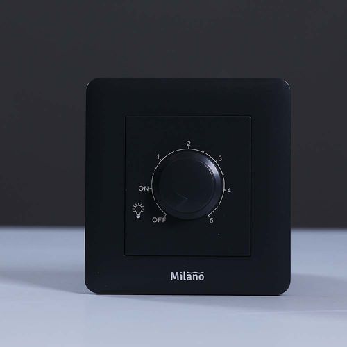 Milano 630W Light Dimmer SwitchMblk Ps