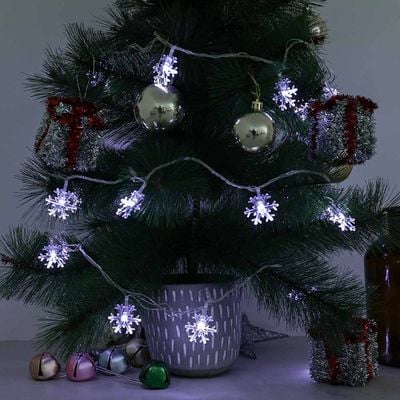  Milano Snow Flake String Light 3Mtr (6000K) 