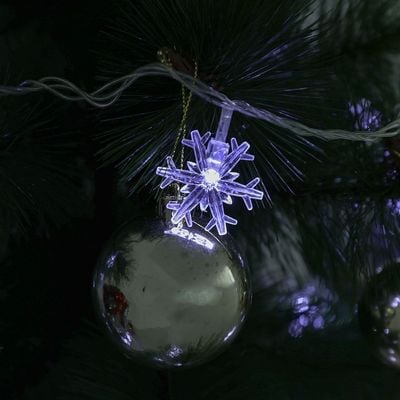  Milano Snow Flake String Light 3Mtr (6000K) 