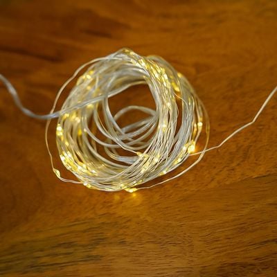 Solar String Light 12M 3000K Gl