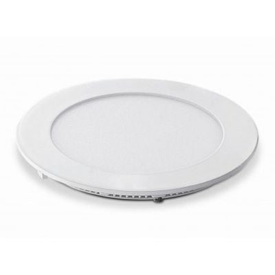 Milano Led Slim Panel Light 12W Warm White Round