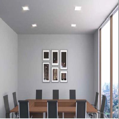 Milano 3W E-Glow Led Panel Light Sq 6500K