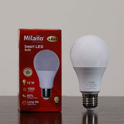 Milano New Led Bulb 12W E-27 3000K