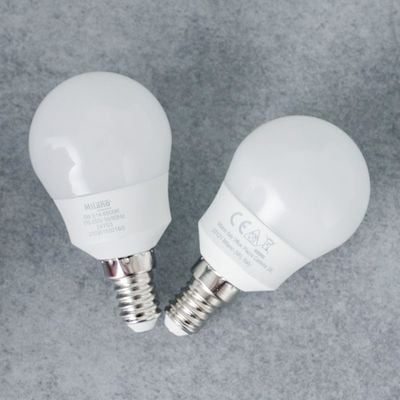 Milano LED Bulb 2Pcs Set 5W E-14 6500K