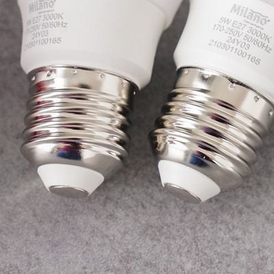Milano LED Bulb 2Pcs Set 5W E-27 6500K