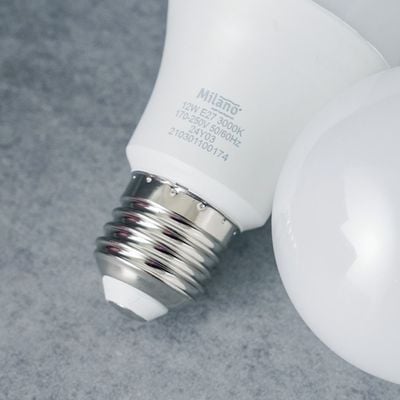Milano LED Bulb 2Pcs Set 12W E-27 6500K