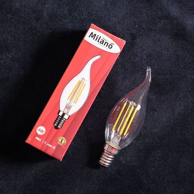 Milano 4W LED Filament Candle Light with Tip 