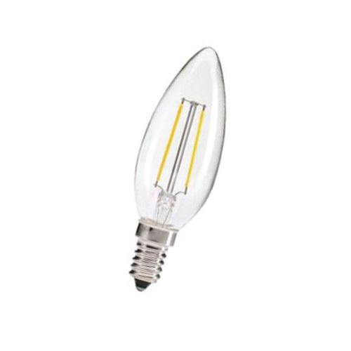 Milano 4W Led Filament Candle Lamp W/0 Tip Wh