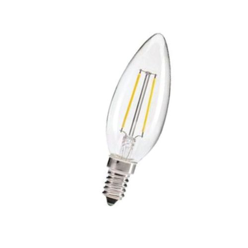 Milano 4W Led Filament Candle Lamp W/0 Tip Ww