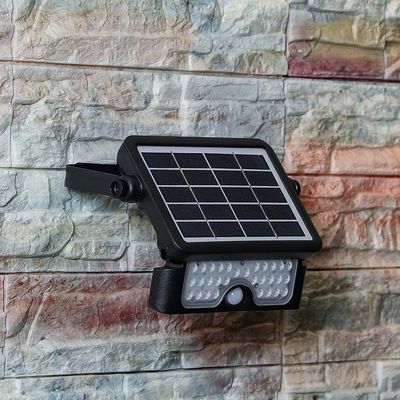 Milano Led Solar Wall Light 6000K 500Lm Flora