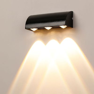 Milano Outdoor Light 23196-3W-Ww-Blk