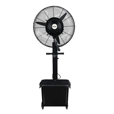 Milano Spider 2.0 Mist Fan 26" Black Gg-26Cf01B