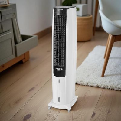 Tulia Jumbo Evaporative Air Cooler 350W Wht & Blk Hlb-24B