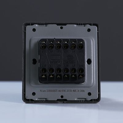 Milano 10A 4 Gang 2 Way Switch Gd