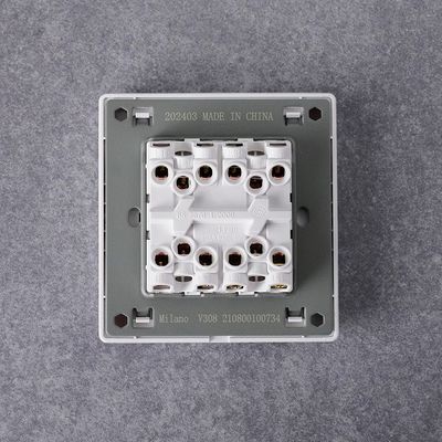 Milano 10A 4G 2W Switch Aura Wh