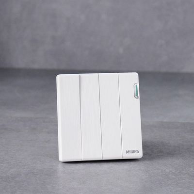 Milano 10A 4G 2W Switch Aura Wh