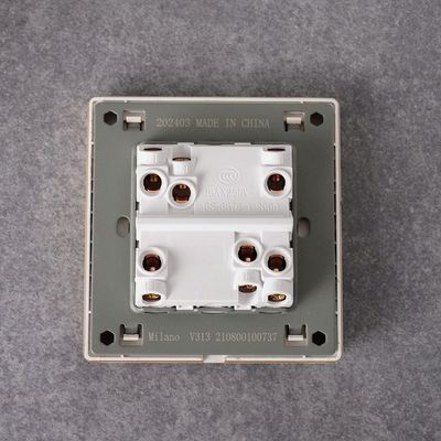 Milano 1G Intermediate Switch Aura Gld