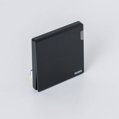 Milano 10A 1G 2W Switch Aura Blk