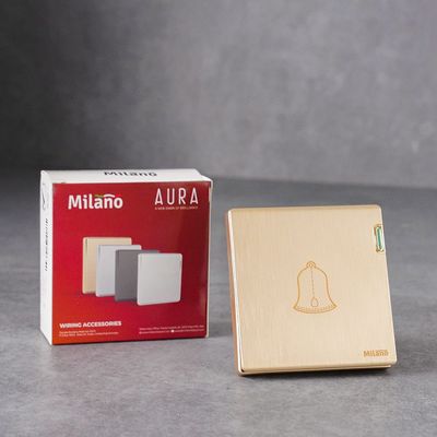 Milano Bell Switch Aura Gld