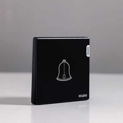 Milano Bell Switch Aura Blk