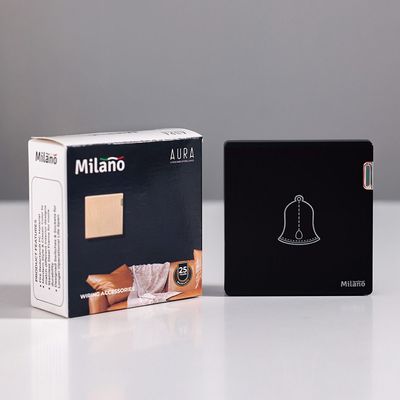Milano Bell Switch Aura Blk