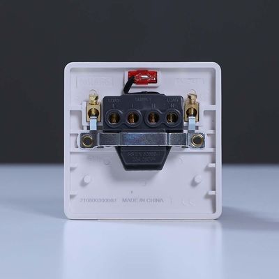 Milano 20A Dp Switch With Neon White