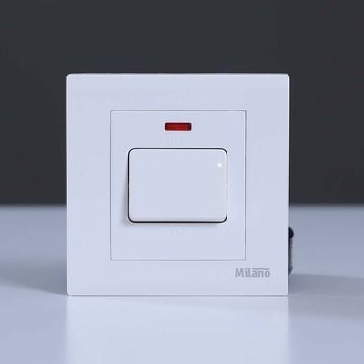 Milano 20A Dp With Neon -White