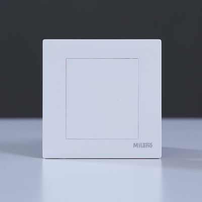 Milano Single Blank PlateMpw