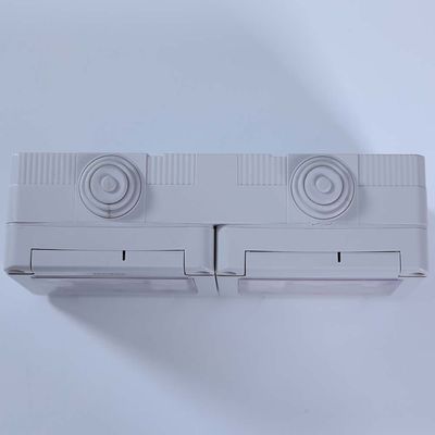 Milano Water-Proof 13A 2Gang Switched Socket Singl