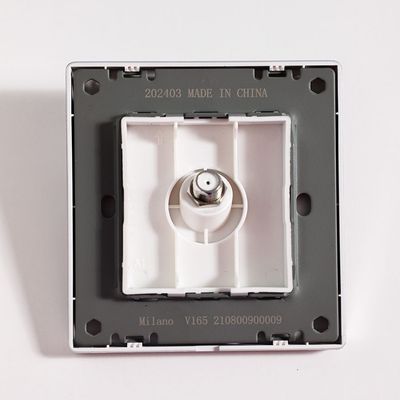 Milano 15A Socket Aura Slvr